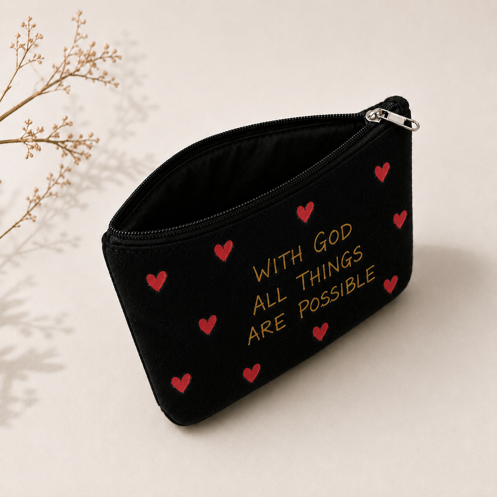 Walk by Faith Pouch
